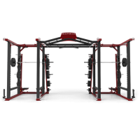 Силовая рама DOUBLE MEGA RACK с аксессуарами MATRIX MAGNUM MR47x2_ALL ACCS Matte Black
