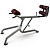 Гиперэкстензия регулируемая TurboGym СВ76-0010-G